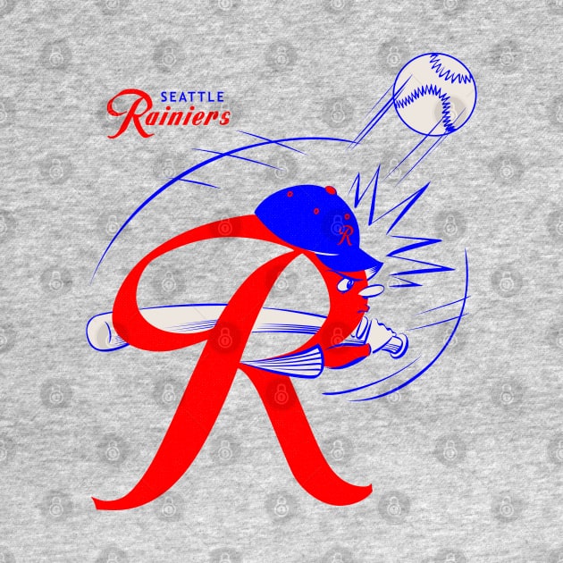 Defunct Seattle Rainiers Baseball by LocalZonly